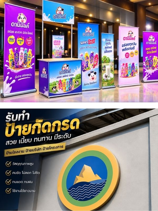 รับทำป้ายงานอีเว้นท์ รับทำป้ายงานอีเว้นท์